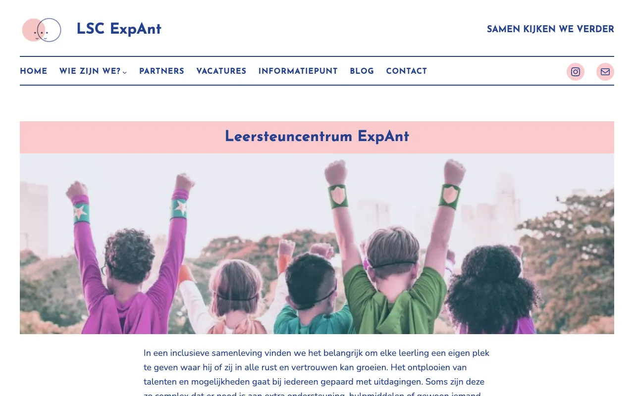 Screenshot van LSC ExpAnt