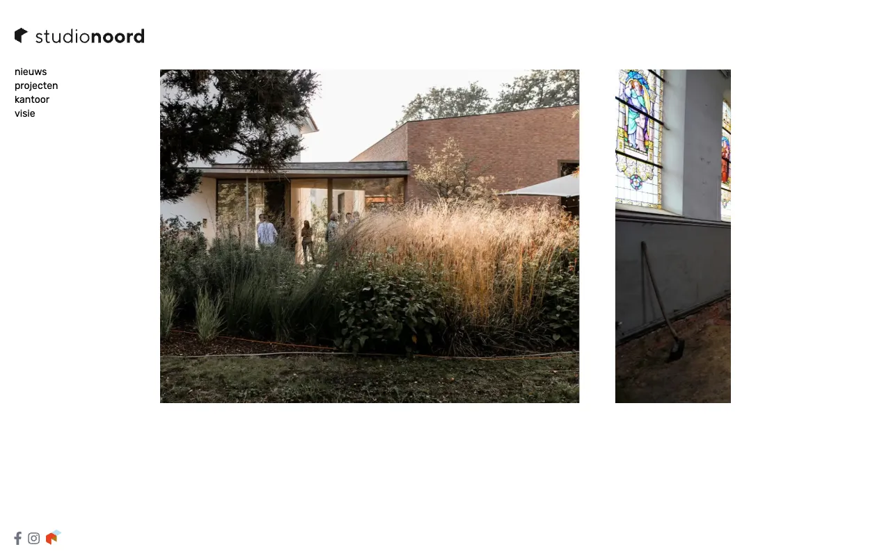 Screenshot van Studio Noord